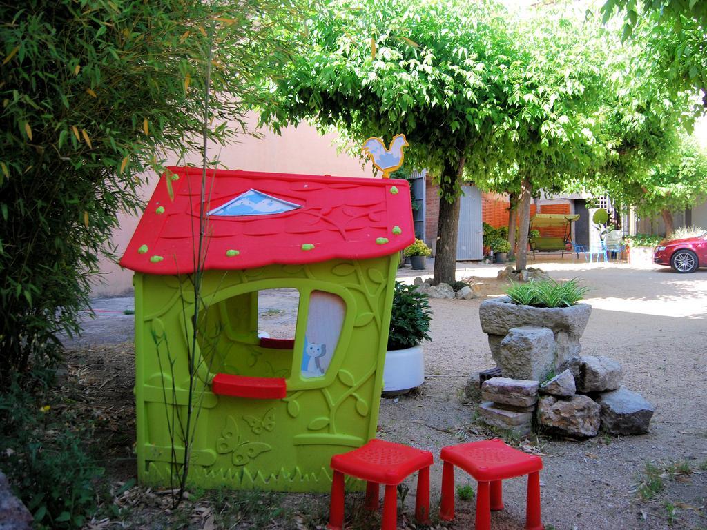Hostal Fabrellas Caldes de Malavella Exterior foto